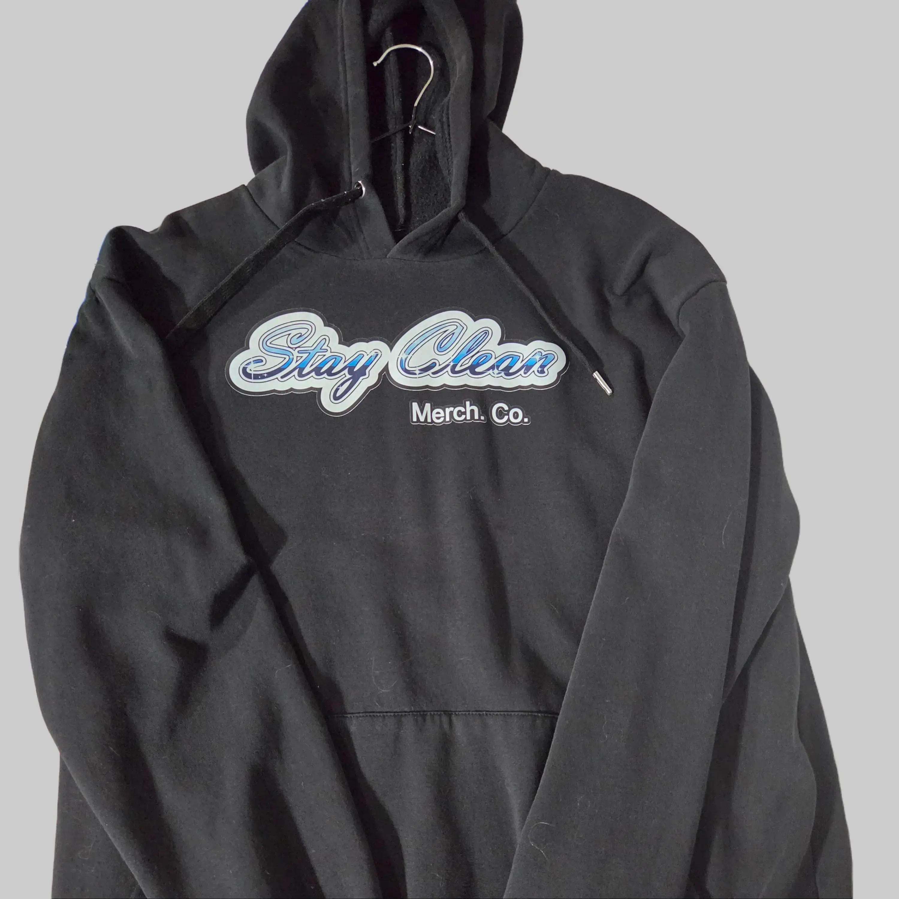 Pull over cotton / polyester blend hoodie Sweatshirts Tops Unisex Womenswear
