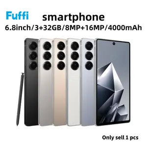 FUFFi - Unlock global 4G networks, smartphone with a 6.8-inch HD screen, 3+32GB RAM, stylus included, 8MP+16MP HD cameras, 4000mAh battery, GPS, dual SIM support, Android 12.0