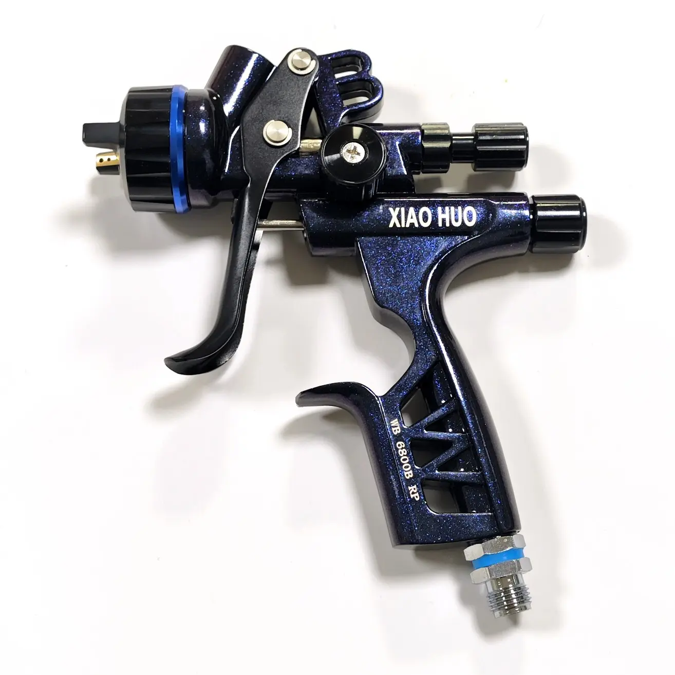 6800 Pneumatic Spray Gun 1.3mm 600ML Hvlp, Low Pressure, Easy to Use, Ideal for DIY Automotive Industry, Spray Painting Tool, Paint Spraying Tool Hvlp Sprayer