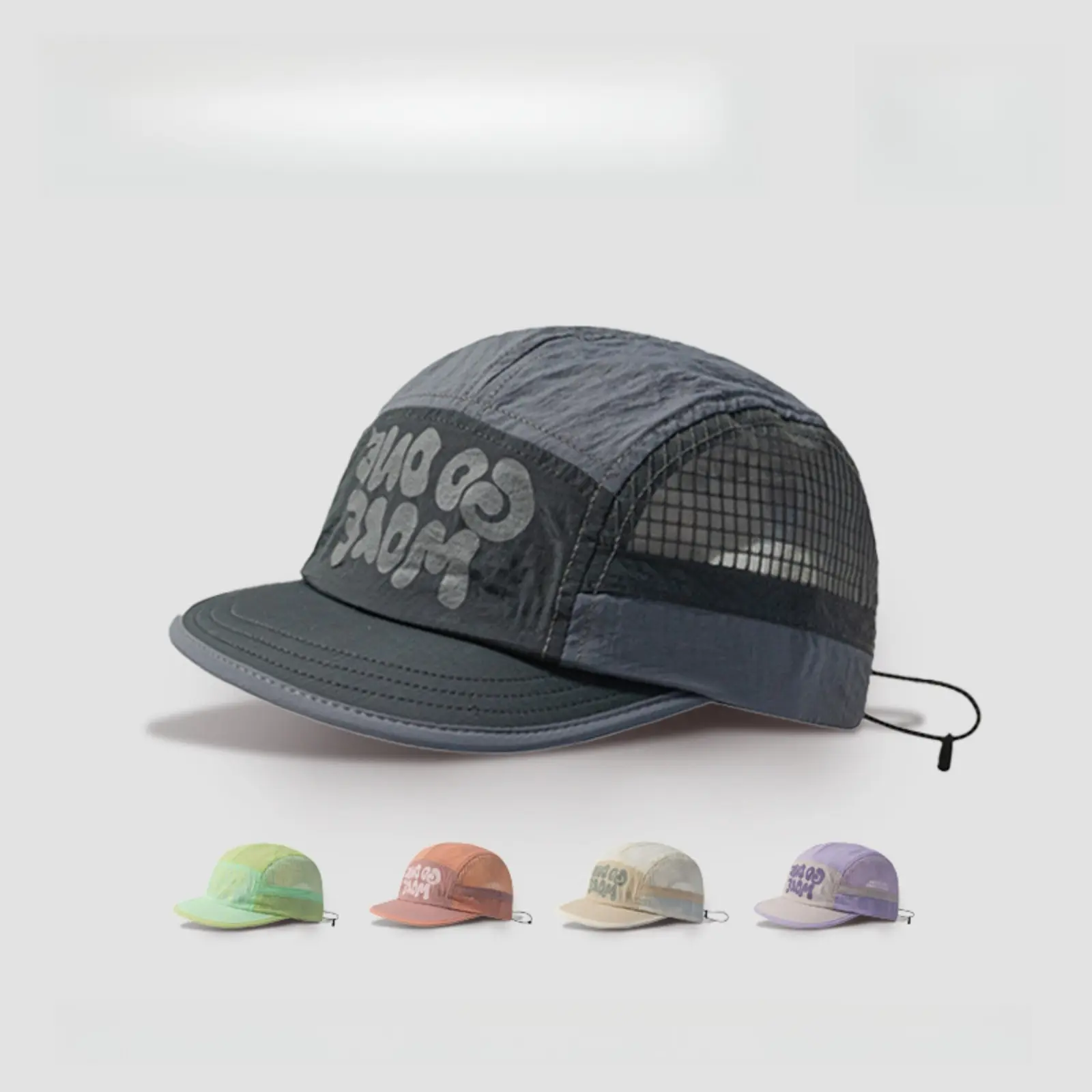 Men's Mesh Trucker Hat - Adjustable Deep-Top Baseball Cap with UV Protection, Breathable Quick-Drying for Outdoor Sports, Stylish Men's Hats, Mesh Cap, Stylish Trucker Hat