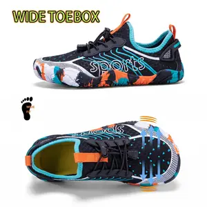 Women’s Wide Toe Box Running & Water Shoes, Breathable Quick-Dry Athletic Sneakers, Shock-Absorbing Non-Slip Footwear for Jogging, Gym, Trail Running & Water Sports, Comfortable Low-Top Trainers