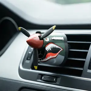 P-40 Warhawk Cologne Shape Car Air Freshener, Vent Clip,Car Accessories for Men to Enjoy your Drive Pleasure, Long Lasting, Odor Eliminator.