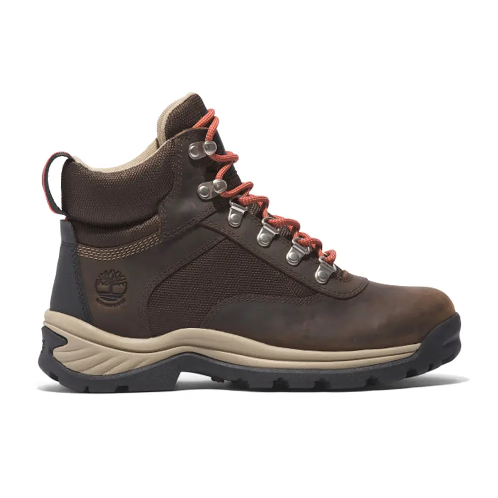Timberland Womens White Ledge Mid Waterproof Hiking Hiking Casual Boots Ankle - Brown