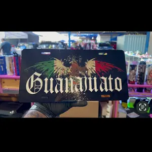 Personalized Guanajuato Aguila Design Car License Plate
