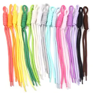 5pcs Nylon Woven Rope Colorful Braided Lanyard Cords For Jewelry Making DIY Bags Pendant Keychain Handmade Woven Rope Crafts