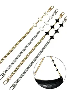 Bag Extension Chain, Four-Leaf Clover Design, Perfect Gift, Versatile Bag Accessory, Ideal for Matching Bags and Shoulder Straps