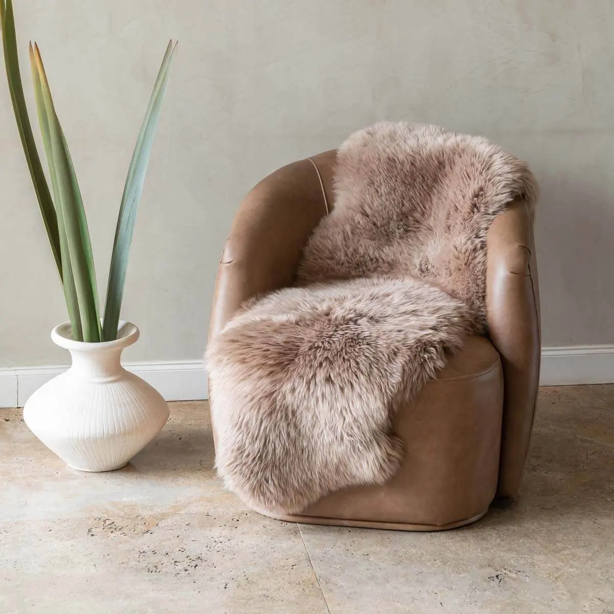 Genuine Sheepskin Rug Duo - 6' x 2'