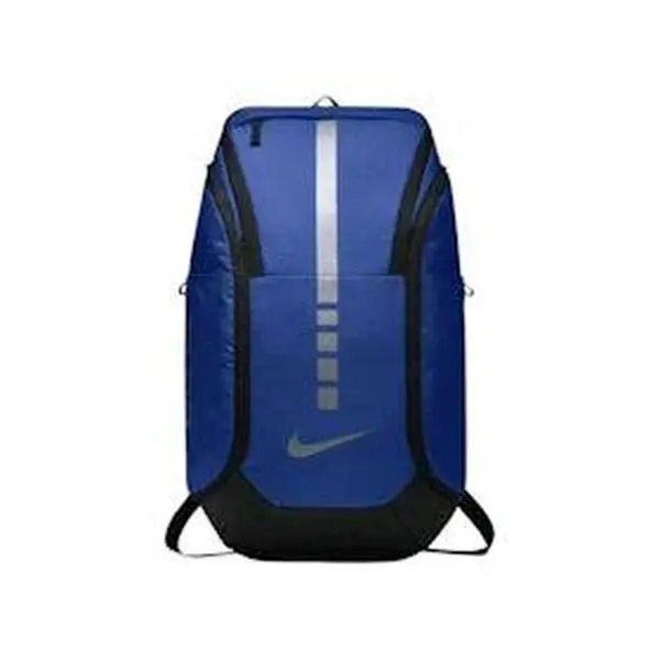Nike Hoops Elite Pro Basketball Backpack Royal Blue Black Silver, Large Sports Backpack with Laptop Compartment, Basketball Storage, Multiple Pockets, Durable Athletic Bag for School, Gym, Travel, Basketball and Everyday Carry