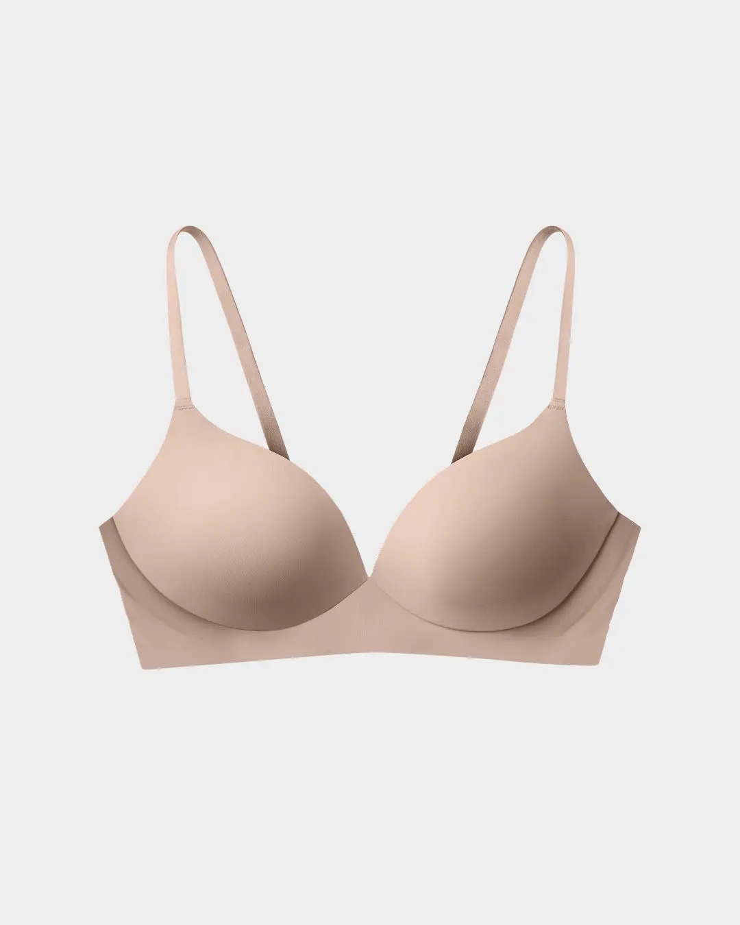 Women's Plunge T-Shirt Bra, Wire-Free Design that Gently Forms to Figure, Supportive and Adjustable for Plus Size Everyday Wear, Tshirt, Women's Clothes