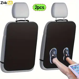 2pcs Car seat backrest kick protector, car seat cover, anti dirt pad, protective pad, anti kick pad, Car seat attachment
