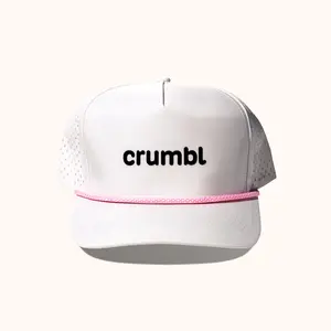 White & Pink Cap