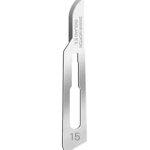 Carbon Steel No15 Dermaplaning Razors Pack of 100 Dermaplaning Blades