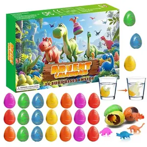 Dinosaur Calendar Blind Box Kids Gift Dinosaur Egg Countdown Timer Holiday Arrival, Fun Educational Toy for Children