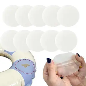 10pcs Hot selling swimming pool circle repair patch, inflatable swimming pool outdoor TPU repair set, waterproof repair patch