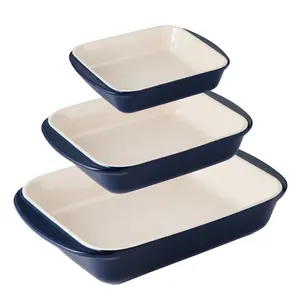 Mae 3 Piece Ceramic Bakeware Set
