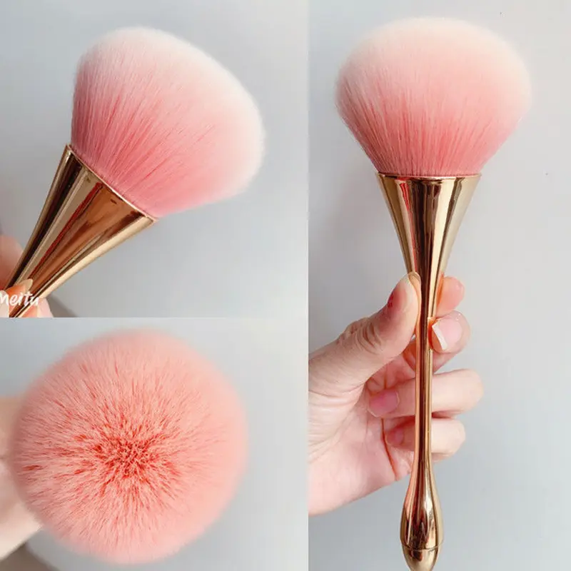 Large Fluffy Powder Brush, Small-Waist Mushroom-Head Setting Brush, Ultra-Soft Nail Dust Brush, Multifunctional Makeup Brush Set, Soft Cosmetic Brushes, Makeup Brush Tool