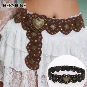Western Heart Waist Belt