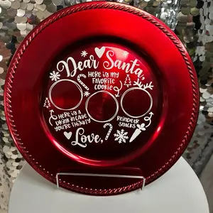 Santa Cookie Tray