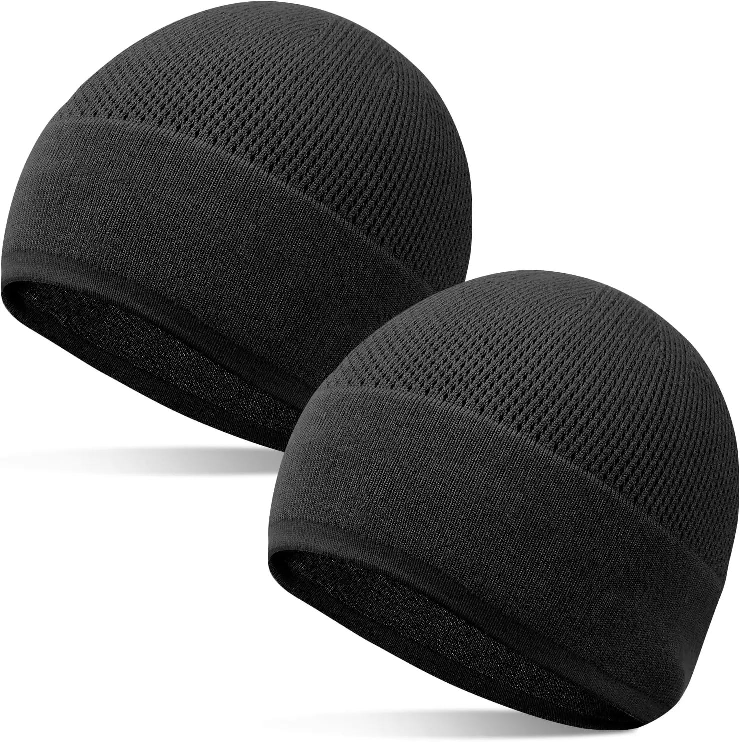 Sports Bamboo Lightweight Skull Cap Beanie Hat for Men Women, Soft and Comfy Sleep Cap Watch Hat