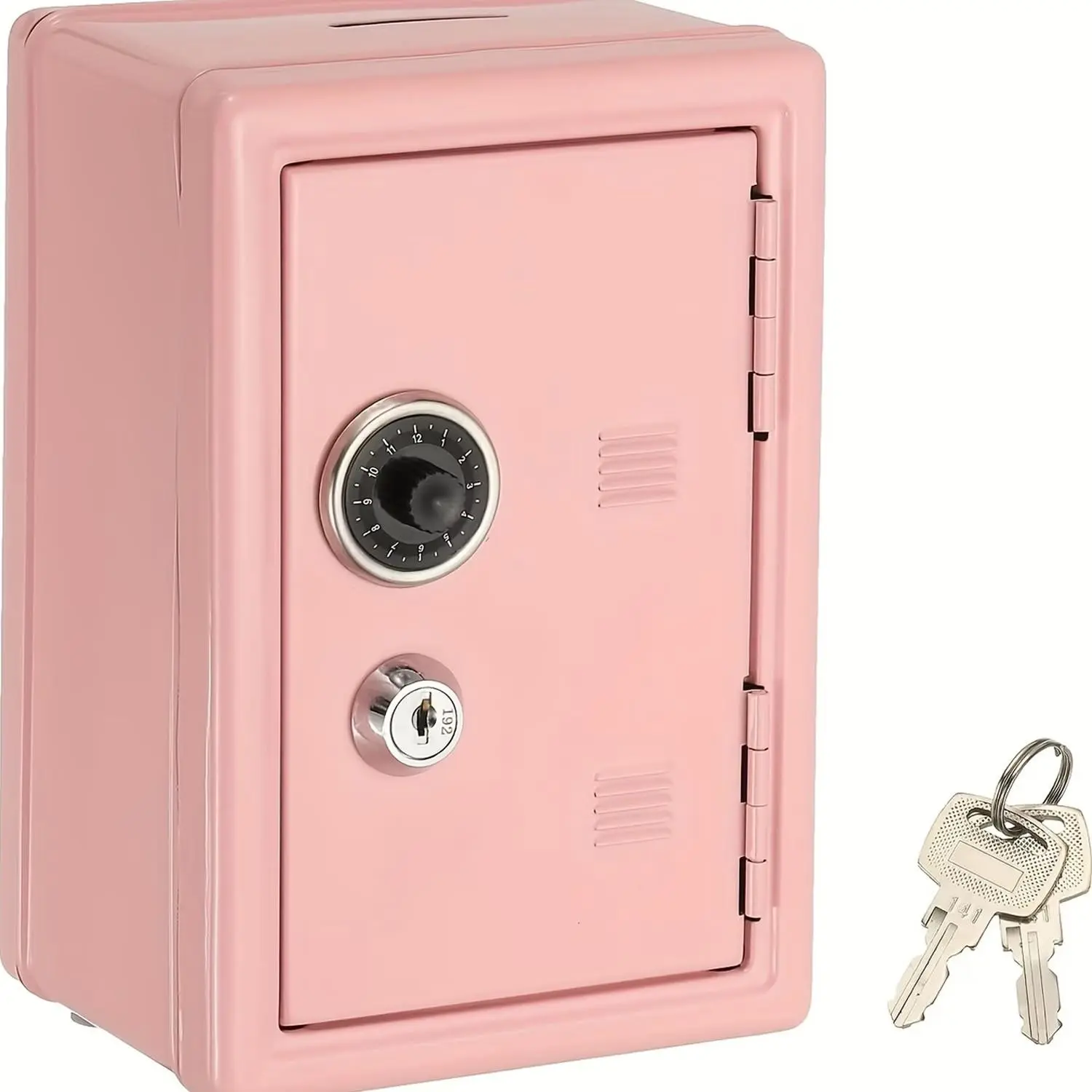 Metal Key Safe Box, Large Capacity Security Vault, Emergency Unlock, Home Office Business Use, Cash Jewelry Storage, Portable, Safes For Home Use