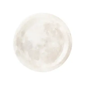 Realistic Moon Plate