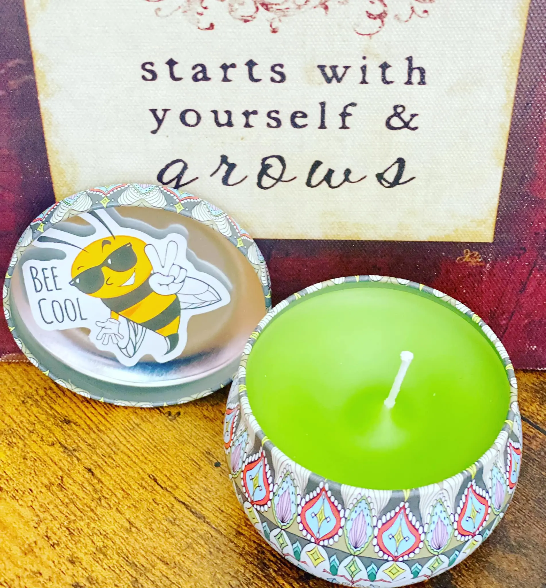 Handmade Reusable Can Candle