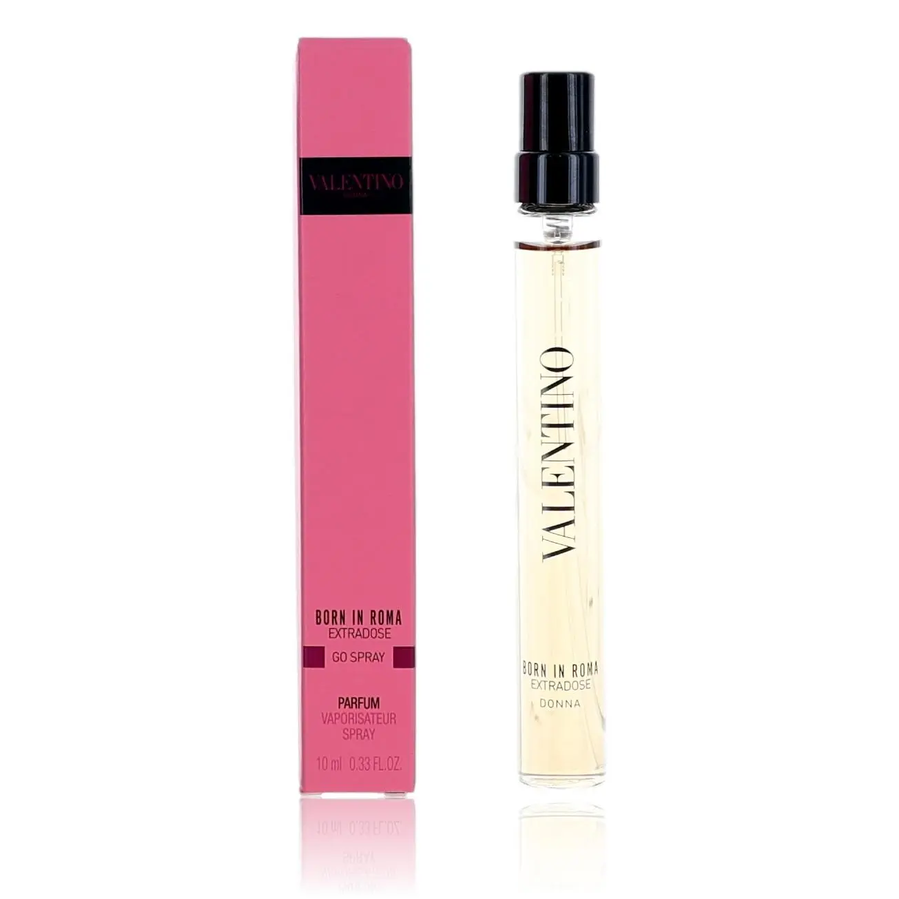 Valentino Donna Born In Roma Extradose by Valentino, 0.33 oz Parfum Travel Spray for Women