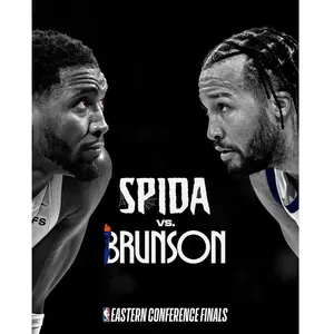 Spida-Cavaliers-Vs-Brunson-Knicks-NBA-2026-Eastern-Conference-Finals-Poster-Poster