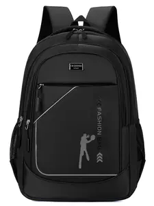 Large Capacity Sports Backpack, Rucksack Bag, Waterproof Nylon Material, Youth & Student Casual Water Resistant Bookbag, Water Resistant Daypack, Ideal for School and Daily Use, Casual Travel Backpack