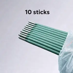 New AC/DC Dual Purpose Welding Rods, High Quality Green Coated Electrodes, Compatible with Standard Welders, Stable Arc for Ultra-Thin Metal Welding, Durable and Easy to Use