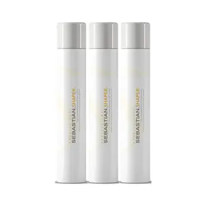 Sebastian Shaper 3-Pack Brushable Hairspray Lightweight Flexible Control for All Hair Types