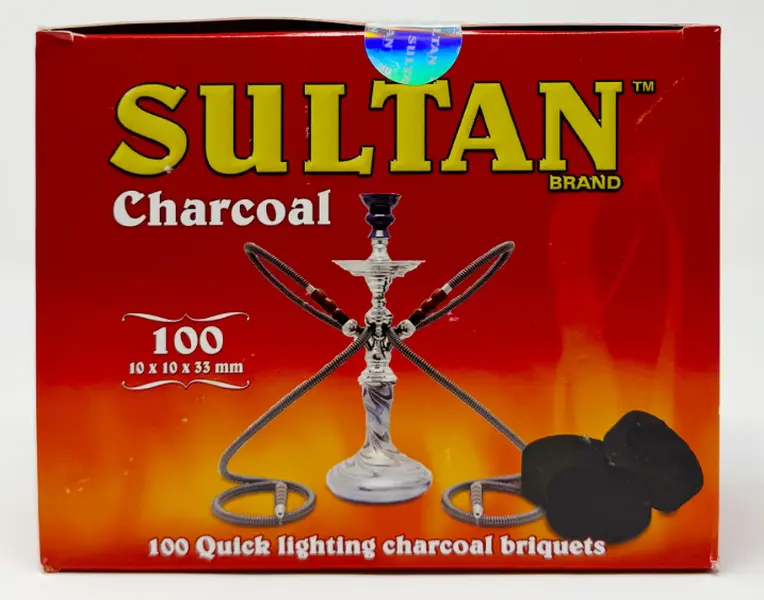 Sultan Charcoal Tablets 33mm, Charcoal Discs, 100 Count
