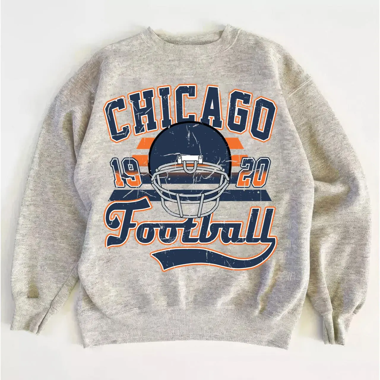 Vintage Bears Crewneck Sweatshirt, Retro Football Fan Gift Apparel