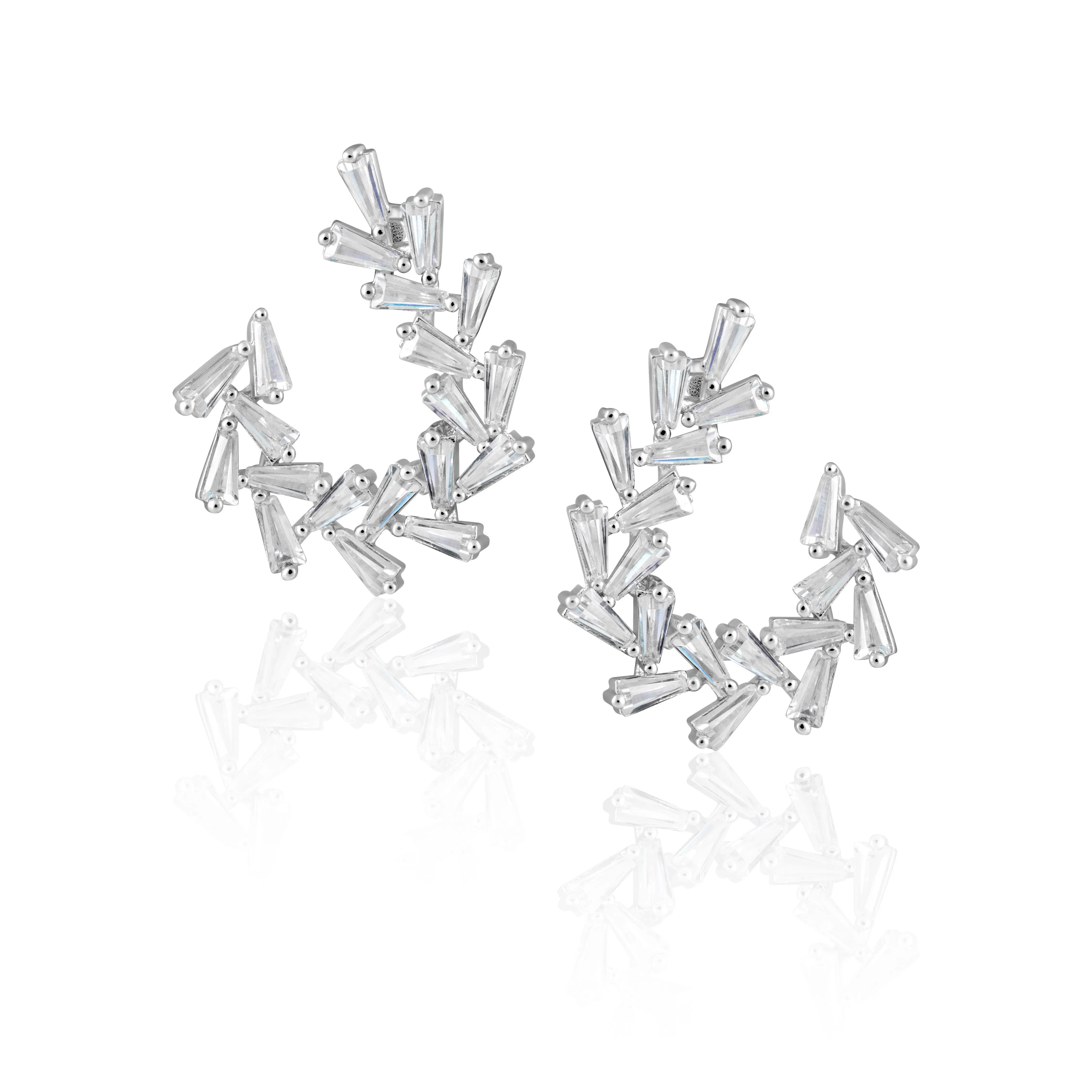 Arianna Baguette Earring