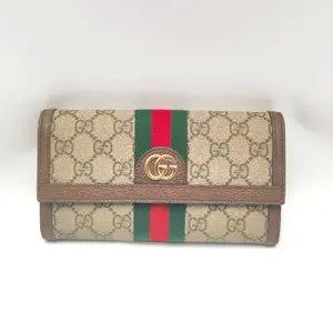 Pre-owned GUCCI Canvas Shoulder Bags Monogram Clutch
