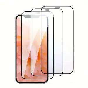 Tempered glass screen protector,3pcs iPhone15/14plus/13pro Glass Shockproof Phone Protective Film,Protective Phone Accessories,Phone Accessories Protection Cellphone