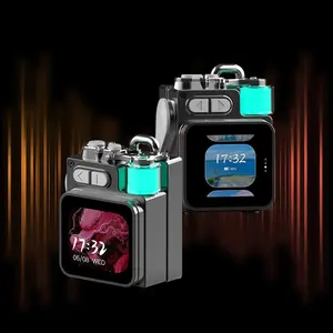 Mini Bluetooth Speaker with Touch Control 2.01 Inch LCD Screen, Volume Control, Clock Timer, Perfect Gift for Friends and Family