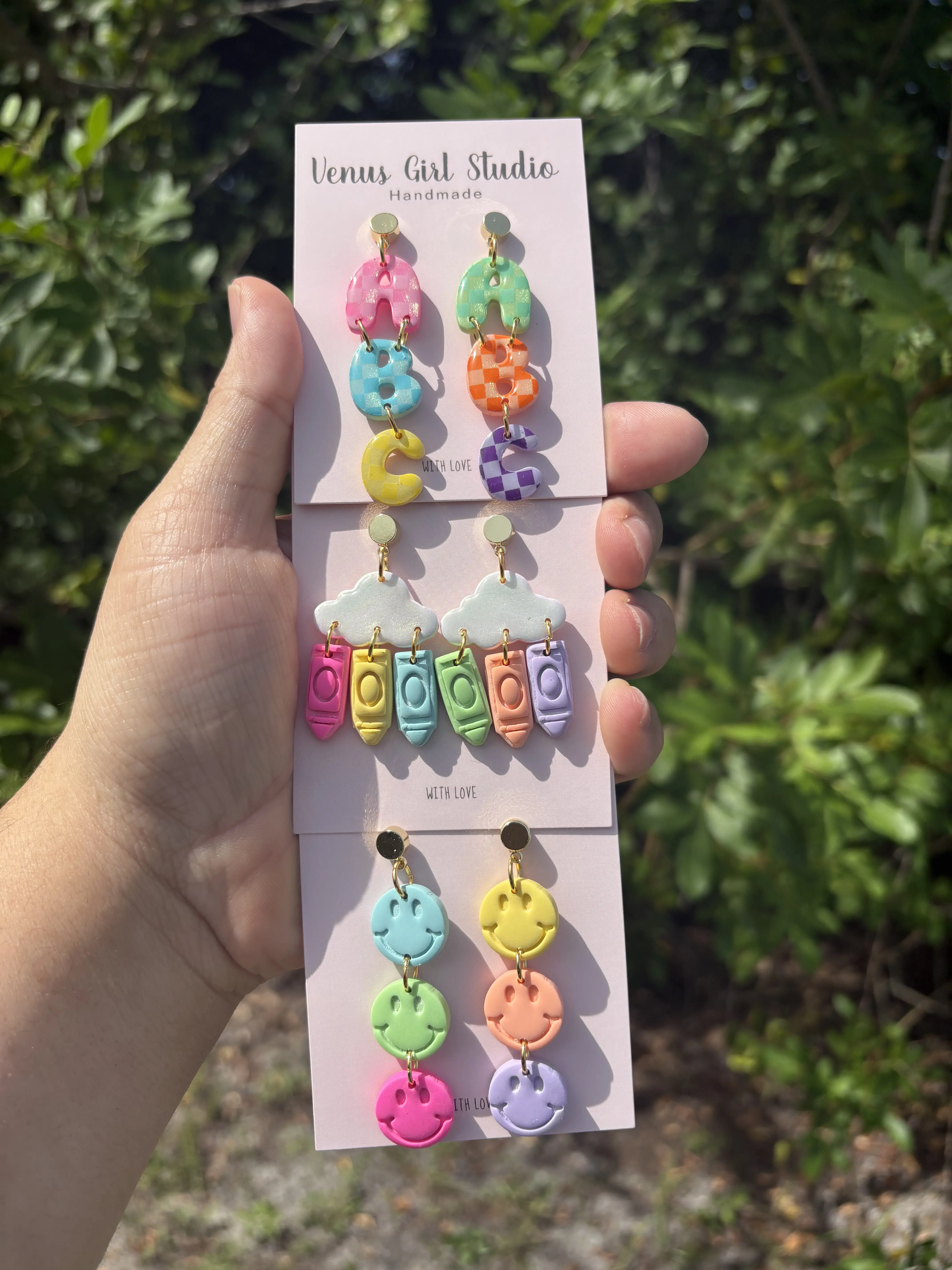 Dazzle Teacher Dangle Earrings, Back to School