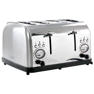 MegaChef 4-Slice Wide Slot Variable Toaster