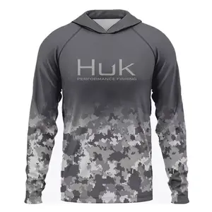 Men's Lightweight UPF 50+ UV-Resistant Hooded Fishing Jacket for Outdoor Angling and Road Fishing