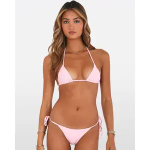 Saint Maxime | Classic Rhinestone Bikini Set