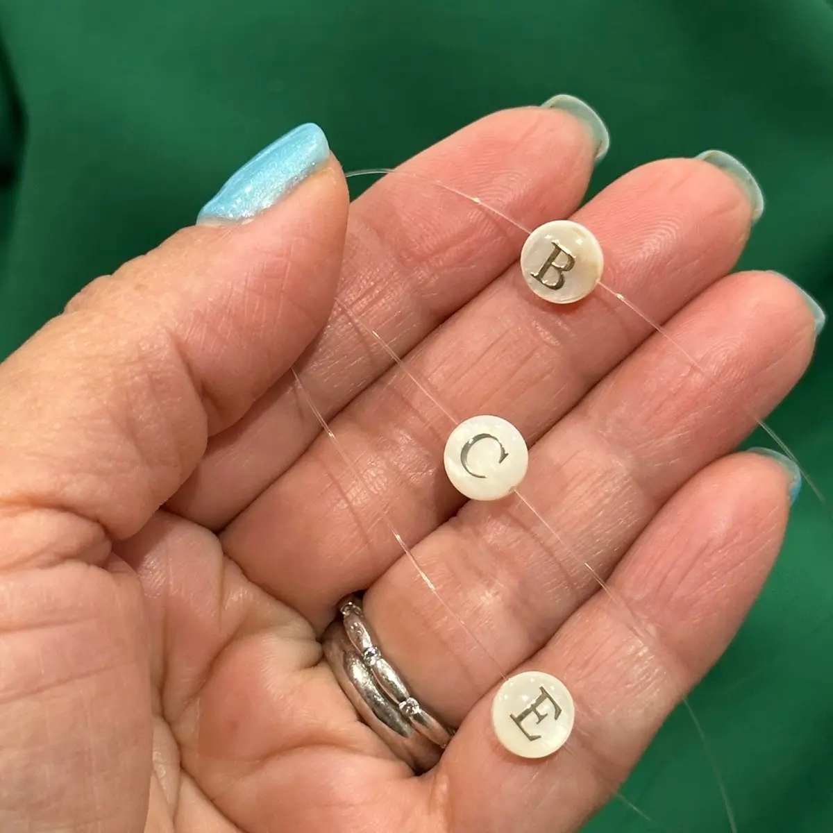 invisible cord  necklace