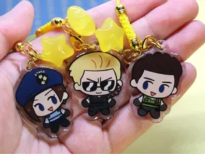 S.T.A.R.S. Wesker, Jill, Chris | Inspired by Resident Evil Acrylic Charms