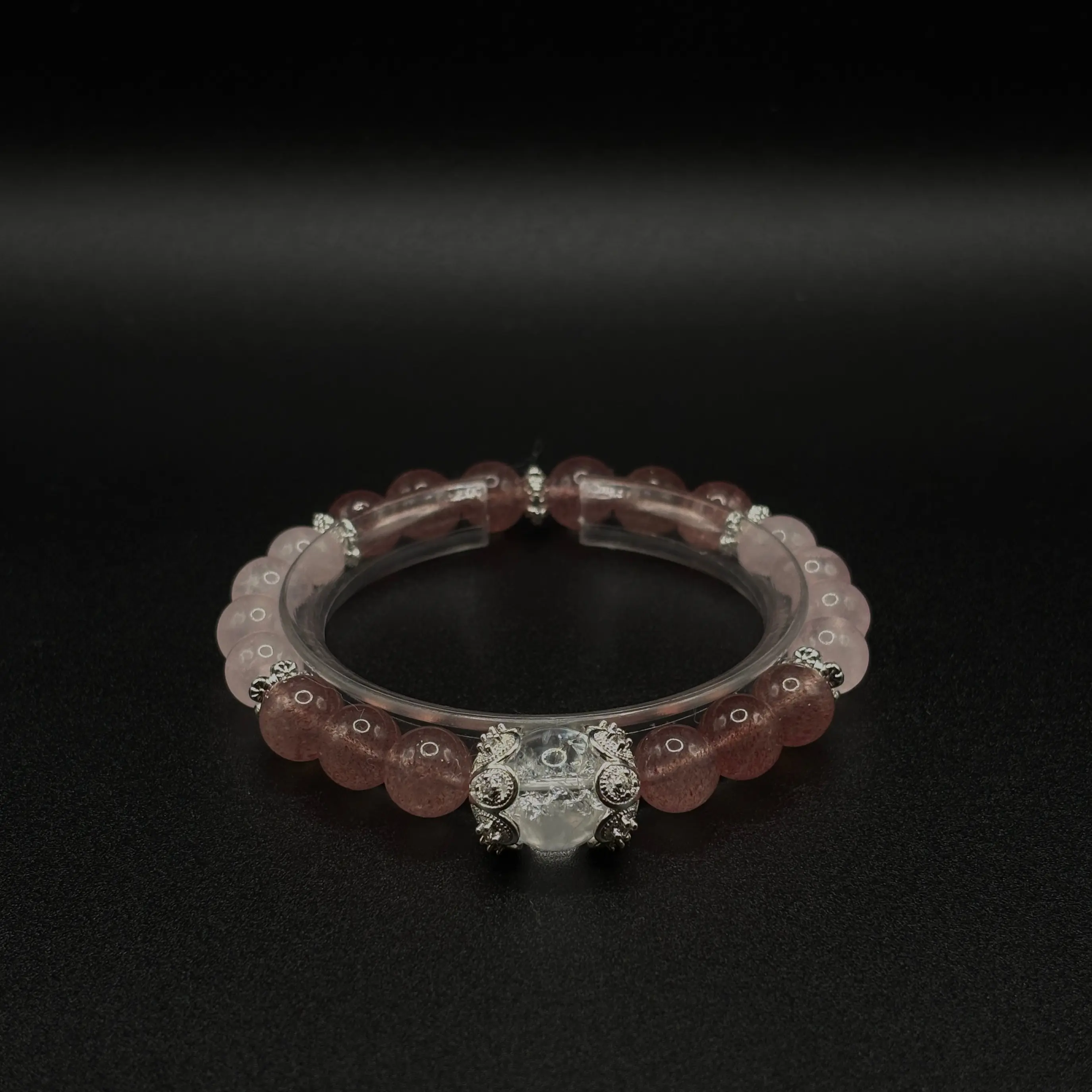 Strawberry Quartz × Rose Quartz | Love & Joy Bracelet