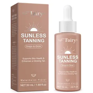Tanning Drops to Drink for Face & Body - Natural Sunless Tanning Drops with Enhancing Your Natural Skin Tone, for All Skin Types