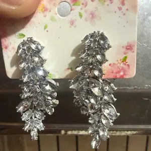 Rhinestone Dangle Earrings