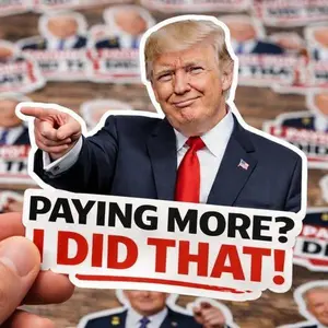 Trump I Did That Sticker - 2, Gas Price decal, Meme Anti-Trump & Eclipse Stickers1
