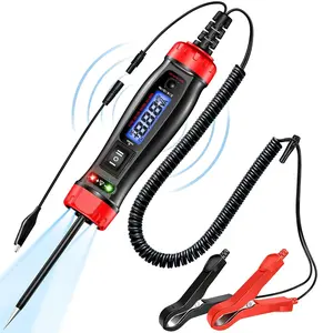 Power Circuit Probe Tester, 5-60V DC Digital Automotive Test Light with Voltmeter, Auto  Current Relay Resistance Short Detection, Trailer Fuse Tester,  Electrical Diagnostic Tool