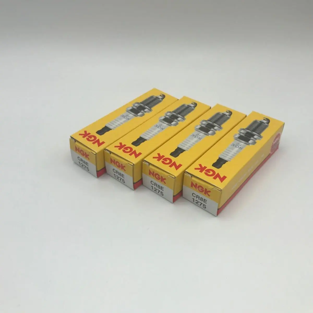 Genuine NGK Spark Plug CR8E 1275 - 4 Pack