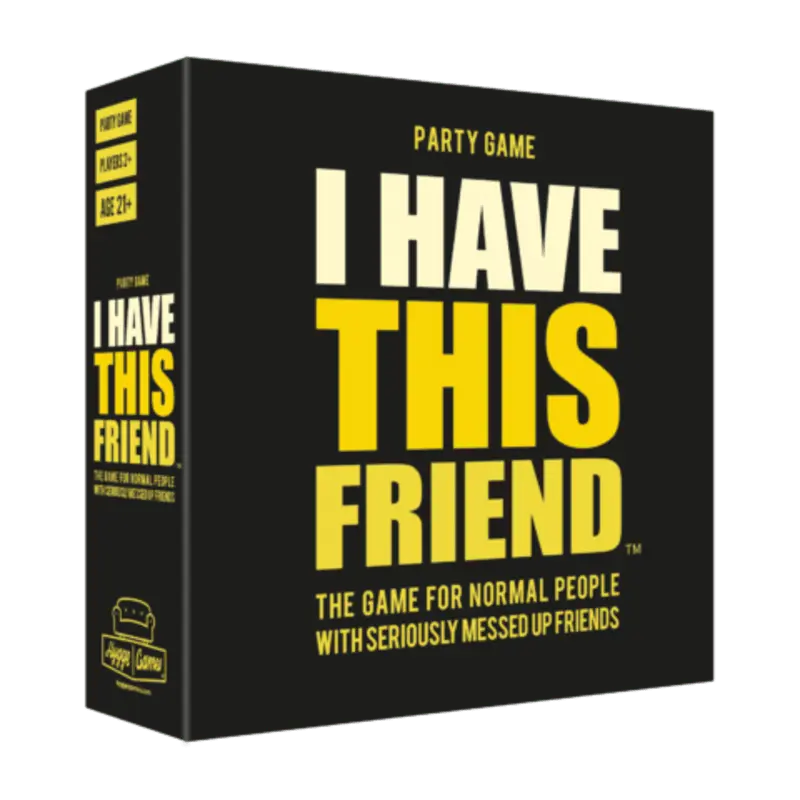 "I Have This Friend" Hilarious Board Game - Ages 12+, Unknown Confessions & Stories Generator, Hilarious Way to Get to Know Friends, Laughter and Stories, Perfect Gift for Gatherings, Party Gatherings, 12 Years Above